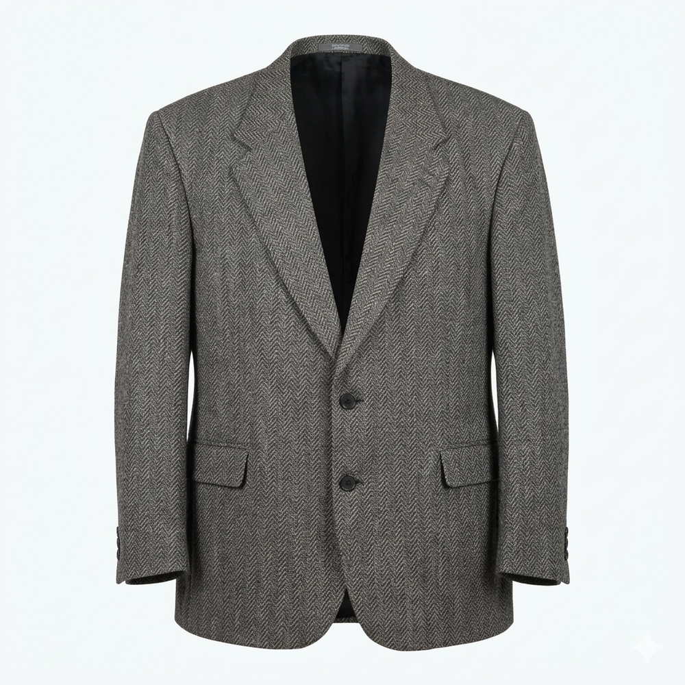 Haggar Gray Herringbone‎ Sport Coat